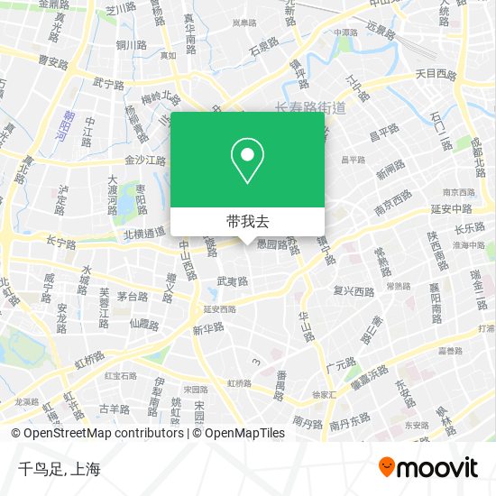 千鸟足地图