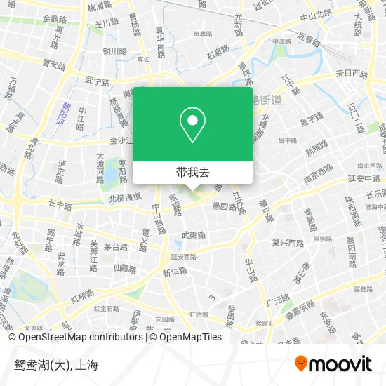 鸳鸯湖(大)地图