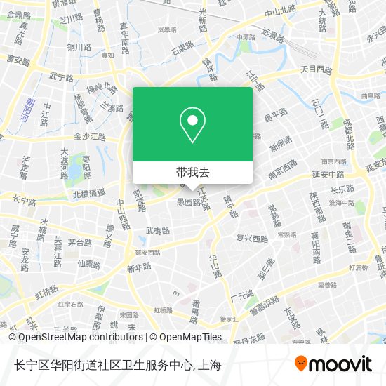 长宁区华阳街道社区卫生服务中心地图