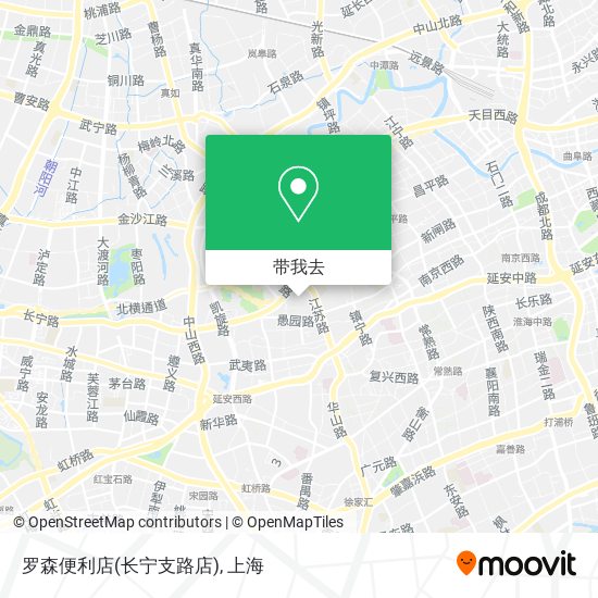 罗森便利店(长宁支路店)地图