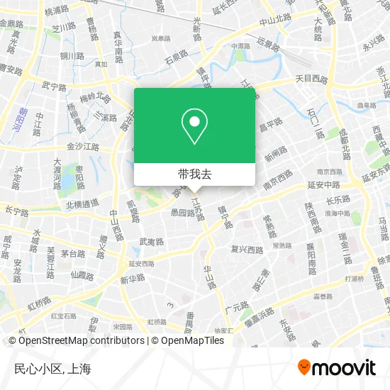 民心小区地图