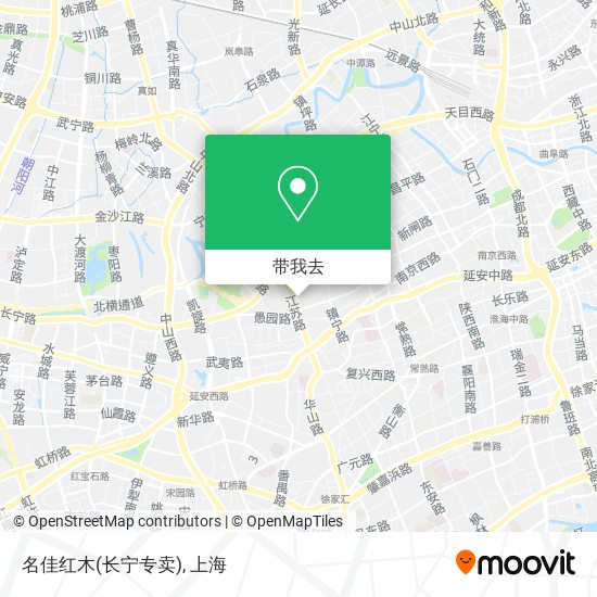 名佳红木(长宁专卖)地图