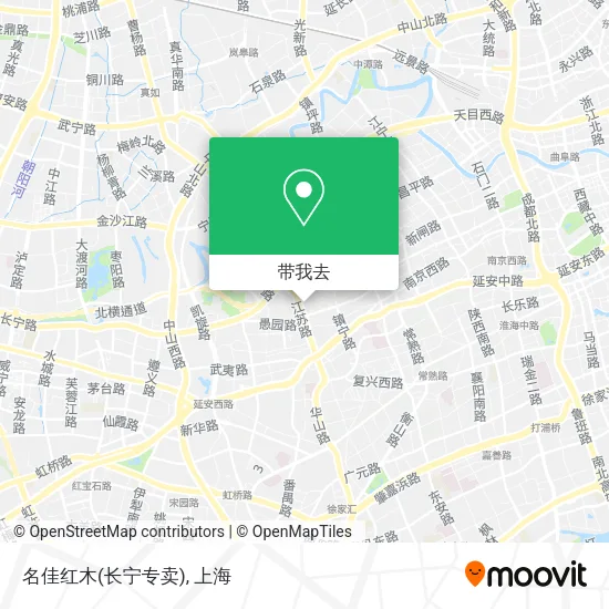 名佳红木(长宁专卖)地图