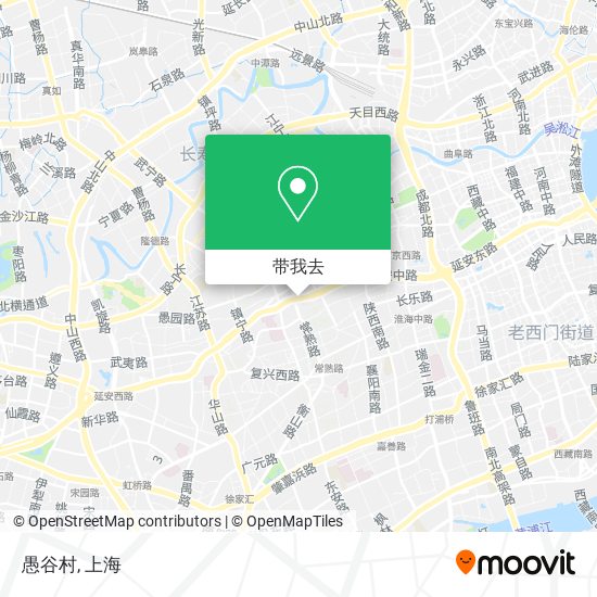 愚谷村地图