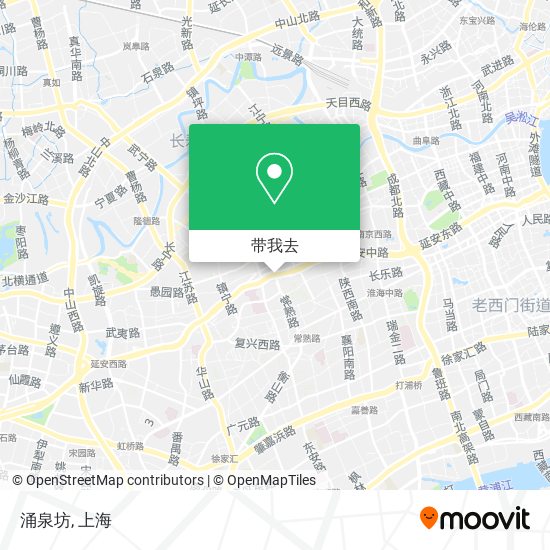 涌泉坊地图