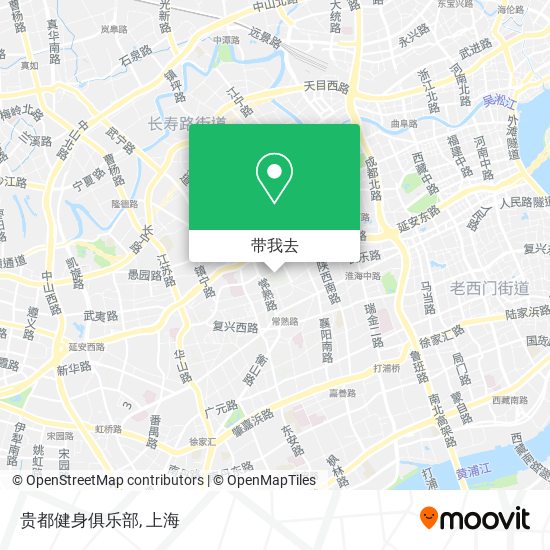 贵都健身俱乐部地图