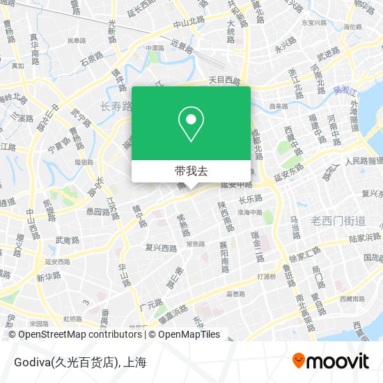 Godiva(久光百货店)地图