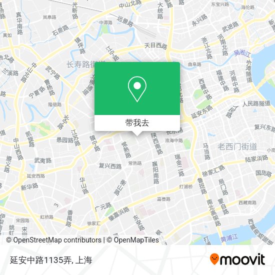 延安中路1135弄地图