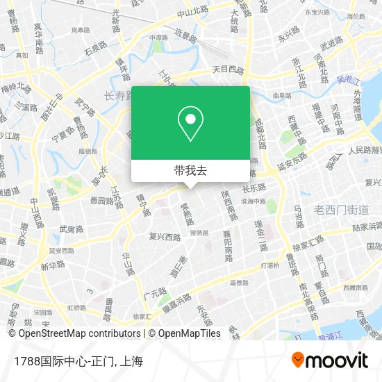 1788国际中心-正门地图