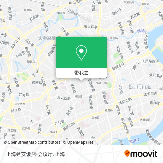 上海延安饭店-会议厅地图