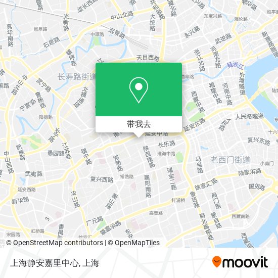 上海静安嘉里中心地图
