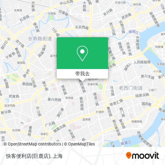 快客便利店(巨鹿店)地图