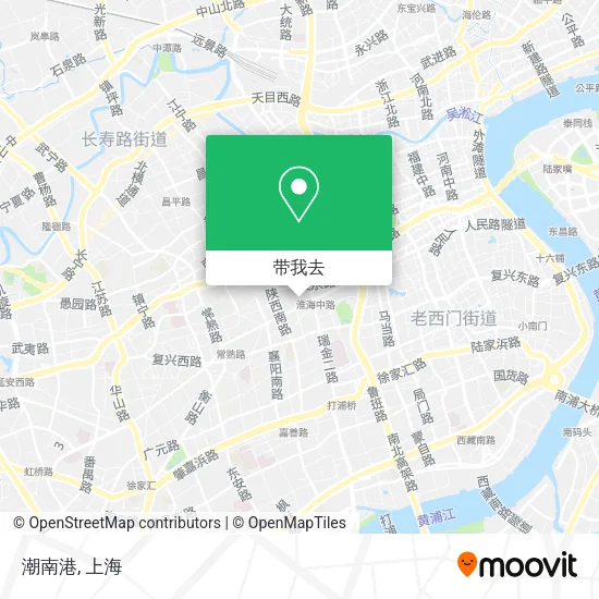 潮南港地图