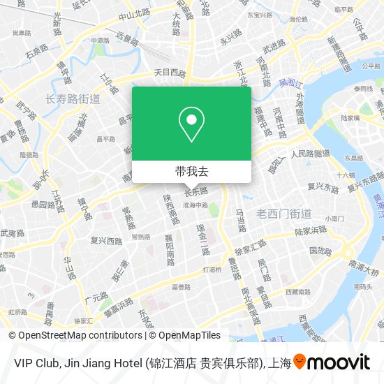 VIP Club, Jin Jiang Hotel (锦江酒店 贵宾俱乐部)地图