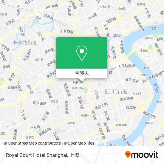 Royal Court Hotel Shanghai地图