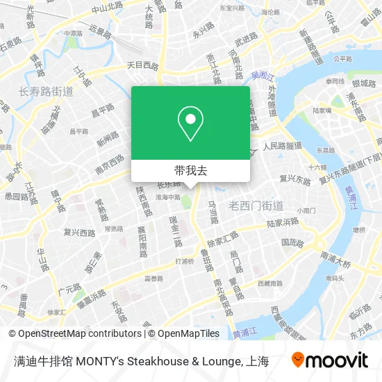满迪牛排馆 MONTY's Steakhouse & Lounge地图