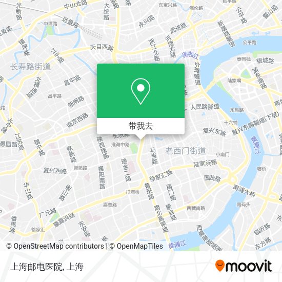 上海邮电医院地图