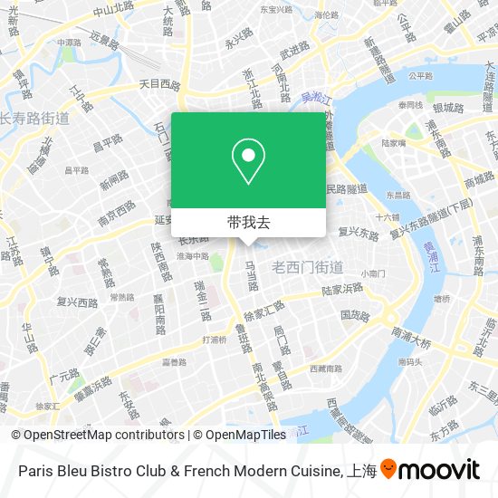 Paris Bleu Bistro Club & French Modern Cuisine地图