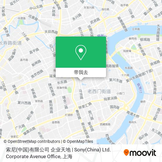 索尼(中国)有限公司 企业天地 | Sony(China) Ltd. Corporate Avenue Office地图