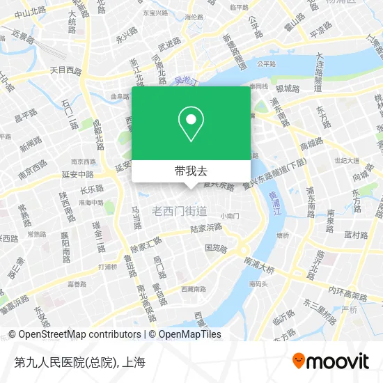 第九人民医院(总院)地图