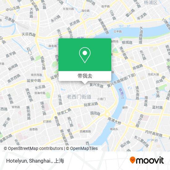 Hotelyun, Shanghai.地图