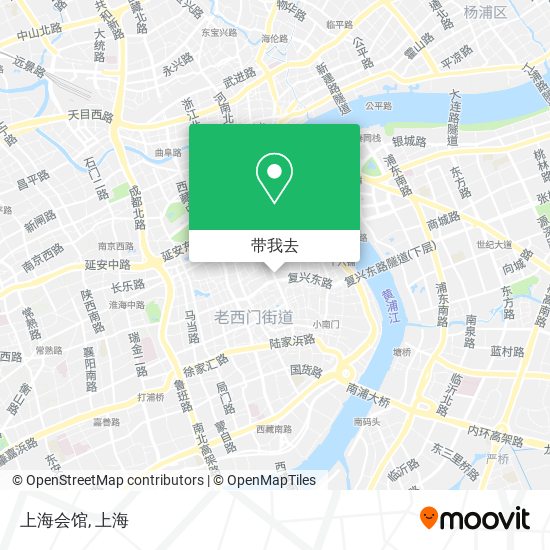 上海会馆地图
