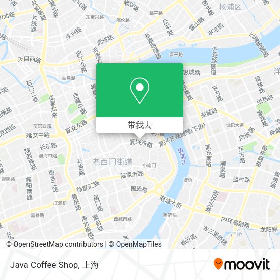 Java Coffee Shop地图