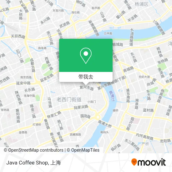 Java Coffee Shop地图