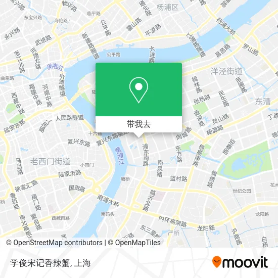 学俊宋记香辣蟹地图