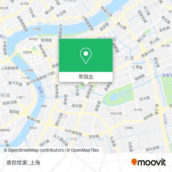 唐部世家地图