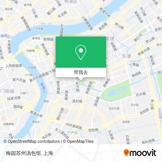 梅园苏州汤包馆地图