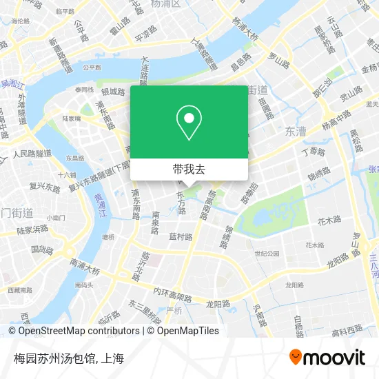 梅园苏州汤包馆地图