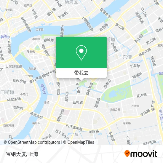 宝钢大厦地图
