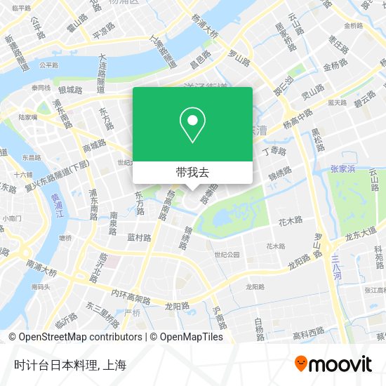 时计台日本料理地图