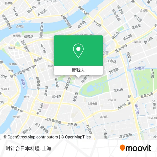 时计台日本料理地图