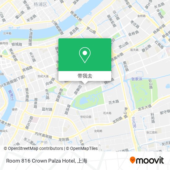 Room 816 Crown Palza Hotel地图