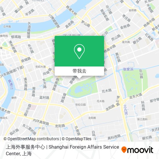上海外事服务中心 | Shanghai Foreign Affairs Service Center地图