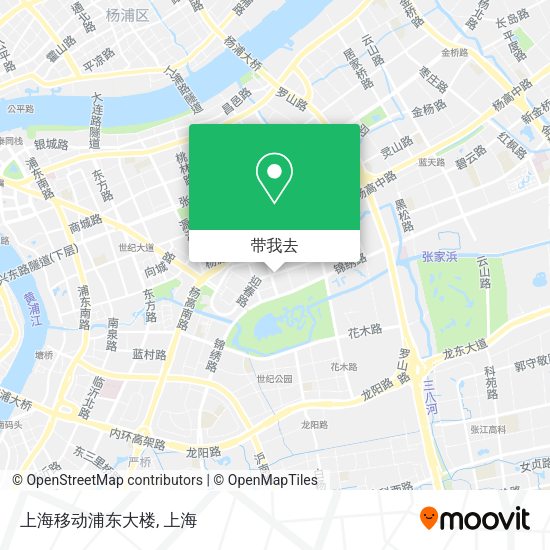 上海移动浦东大楼地图