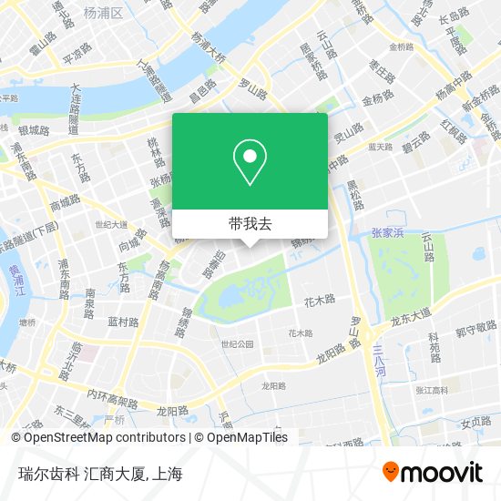 瑞尔齿科 汇商大厦地图