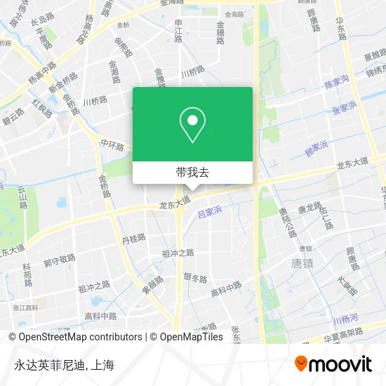 永达英菲尼迪地图