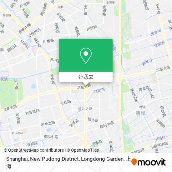 Shanghai, New Pudong District, Longdong Garden地图