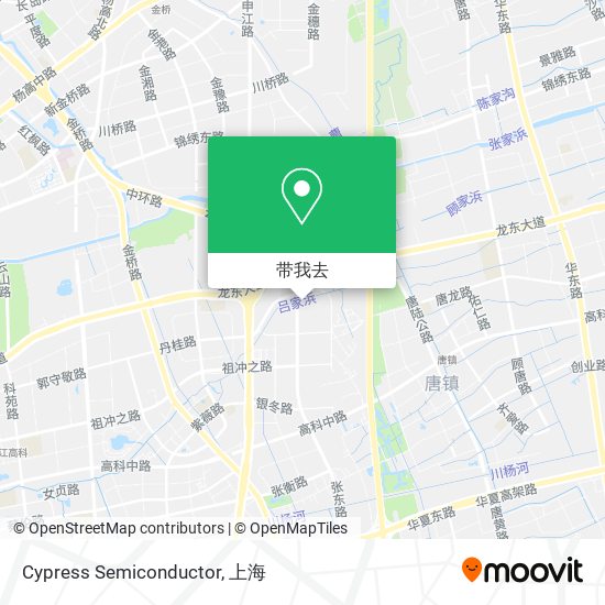 Cypress Semiconductor地图