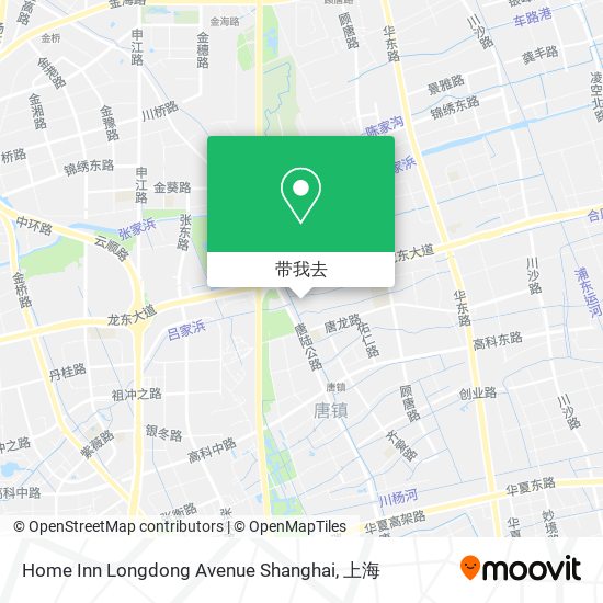 Home Inn Longdong Avenue Shanghai地图