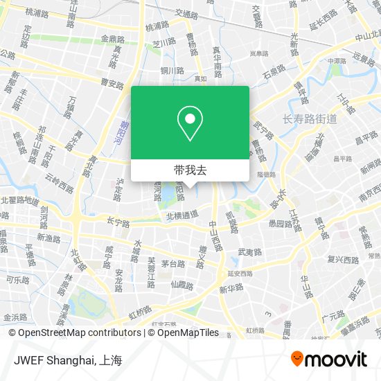 JWEF Shanghai地图