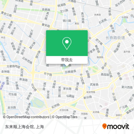 东来顺上海会馆地图