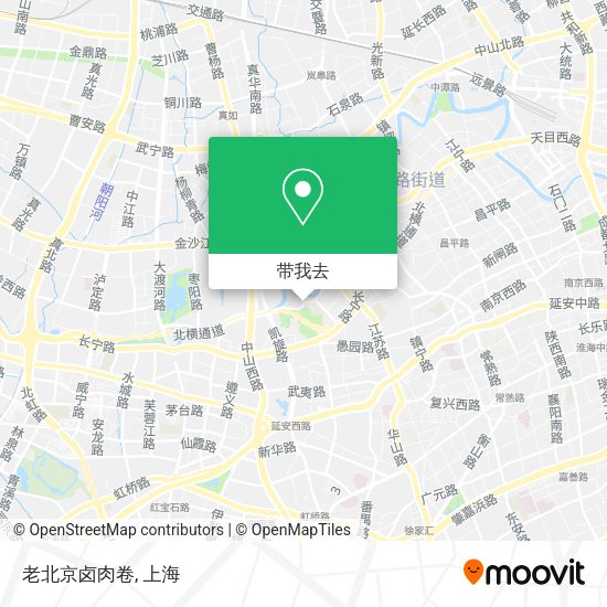 老北京卤肉卷地图