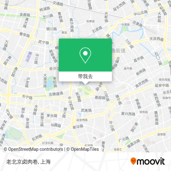 老北京卤肉卷地图