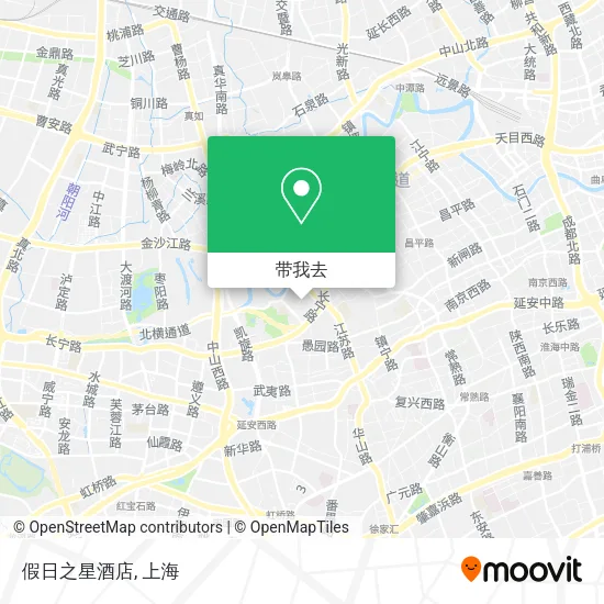 假日之星酒店地图