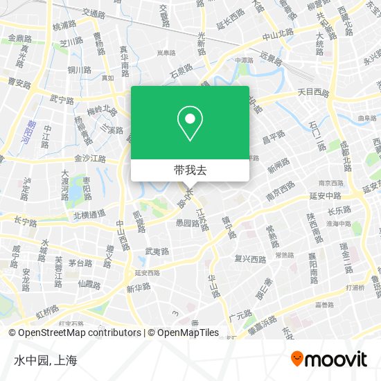 水中园地图