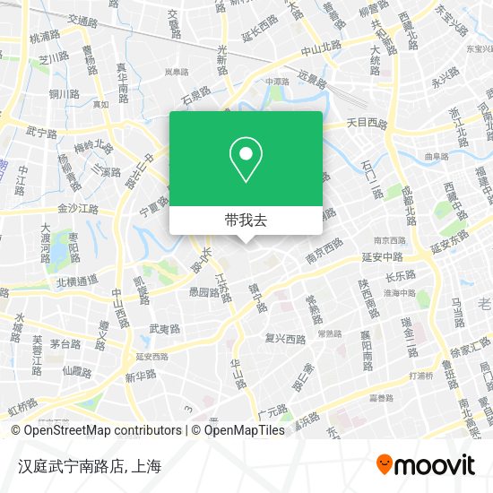 汉庭武宁南路店地图